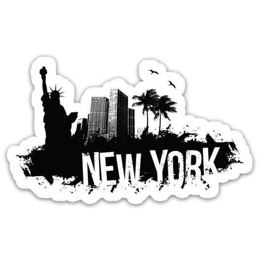 ShopTwiz New York Beauty City Fridge Magnet and Door Magnets