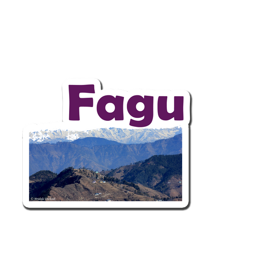 Fagu Scenic Souvenir Fridge Magnet