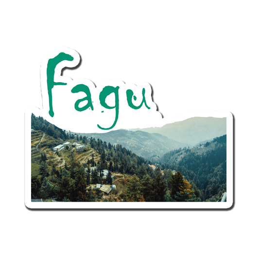 Fagu Elegant Souvenir Fridge Magnet