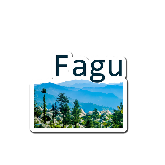Fagu Beautiful Souvenir Fridge Magnet