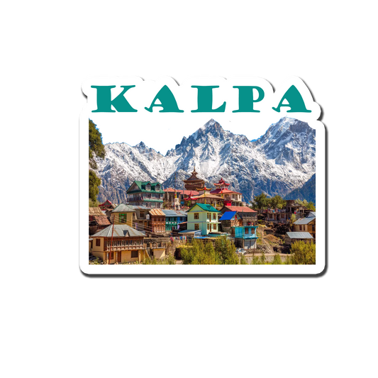 Kalpa Scenery   Souvenir Fridge Magnet