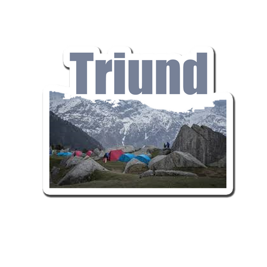 Triund  Elegant Souvenir Fridge Magnet