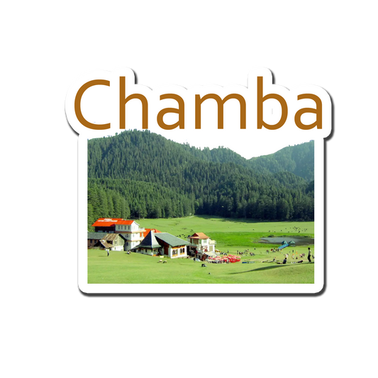 Chamba Souvenir Fridge Magnet