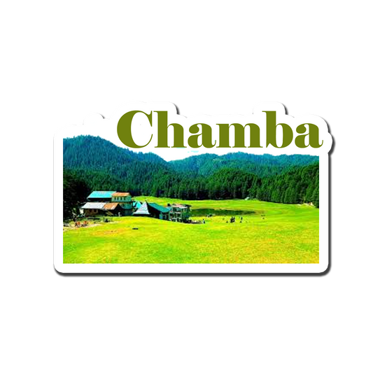 Chamba Beauty Souvenir Fridge Magnet