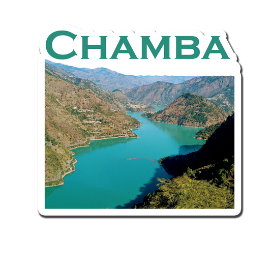 Chamba Beautiful  Souvenir Fridge Magnet