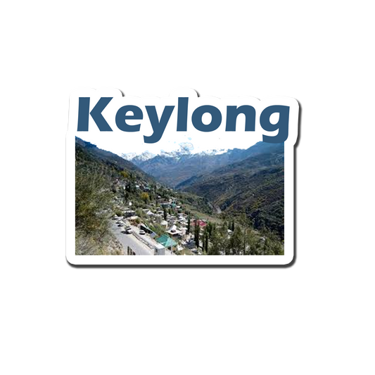 Keylong  Souvenir Fridge Magnet