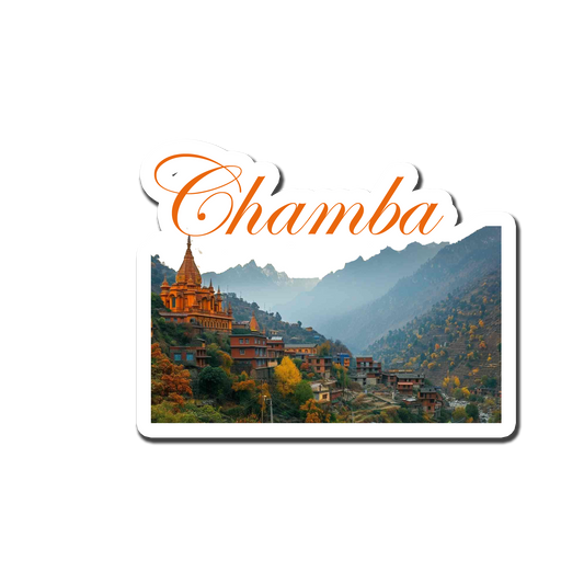 Chamba Souvenir Fridge Magnet