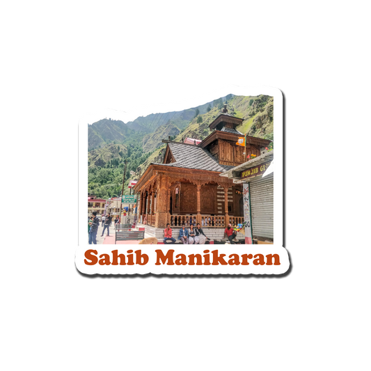 Sahib Manikaran Beauty Souvenir Fridge Magnet