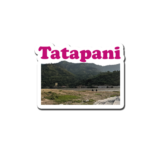 Tatapani Scenic Souvenir Fridge Magnet