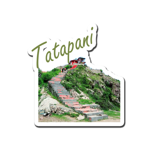 Tatapani Scenery Souvenir Fridge Magnet