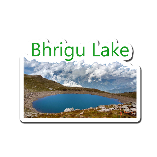 Bhrigu Lake Souvenir Fridge Magnet