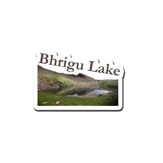 Bhrigu Lake Beauty Souvenir Fridge Magnet