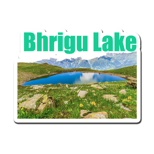 Bhrigu Lake _ Souvenir Fridge Magnet