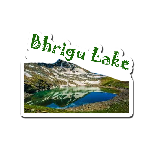 Bhrigu Lake Decorative Souvenir Fridge Magnet