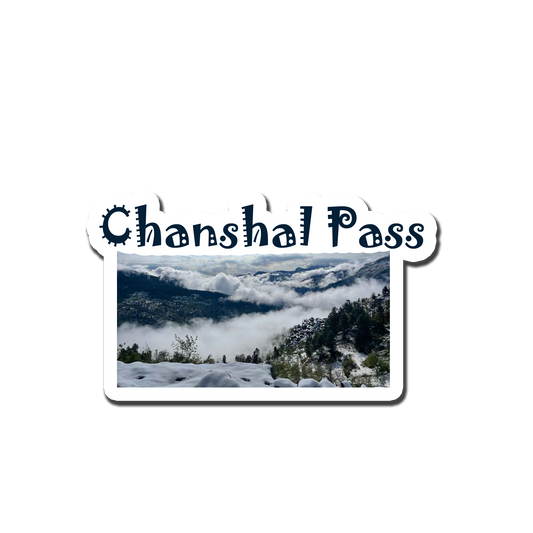 Chanshal Pass Souvenir Fridge Magnet