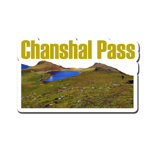 Chanshal Pass Beautiful Souvenir Fridge Magnet
