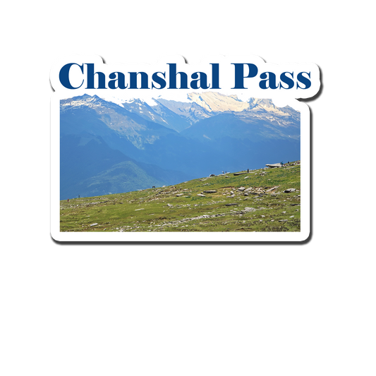 Chanshal Pass Scenic Souvenir Fridge Magnet