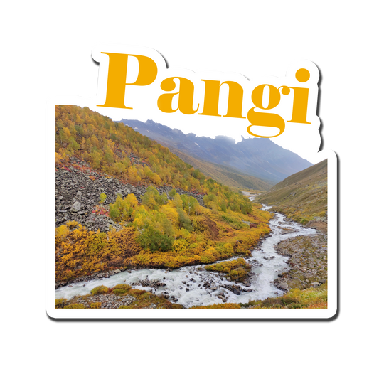 Pangi Scenery  Souvenir  Fridge Magnet