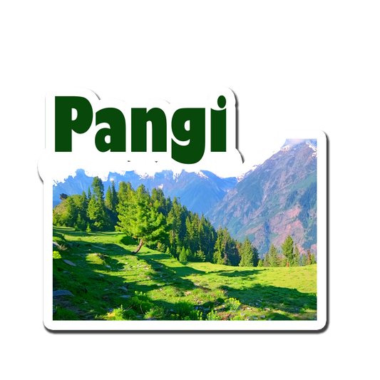 Pangi Scenic  Souvenir  Fridge Magnet