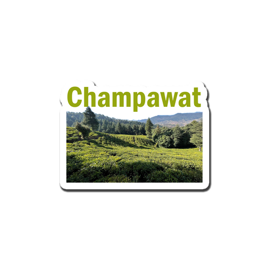 Champawat Beauty Souvenir  Fridge Magnet