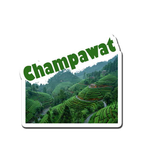 Champawat Scenery Souvenir  Fridge Magnet