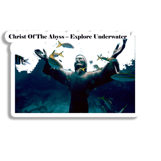 Christ of the Abyss  Souvenir  Fridge Magnet
