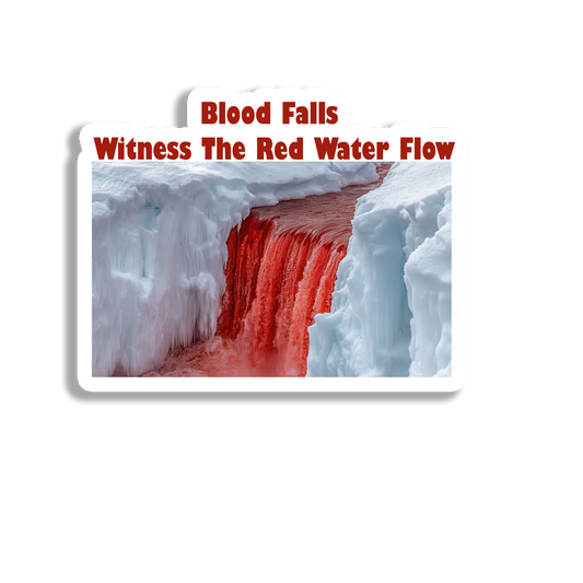 Blood Falls Decor Souvenir  Fridge Magnet
