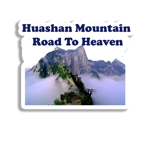 Huashan Mountain  Souvenir Fridge Magnet