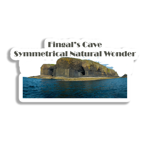 Fingal's Cave Beautiful Souvenir Fridge Magnet