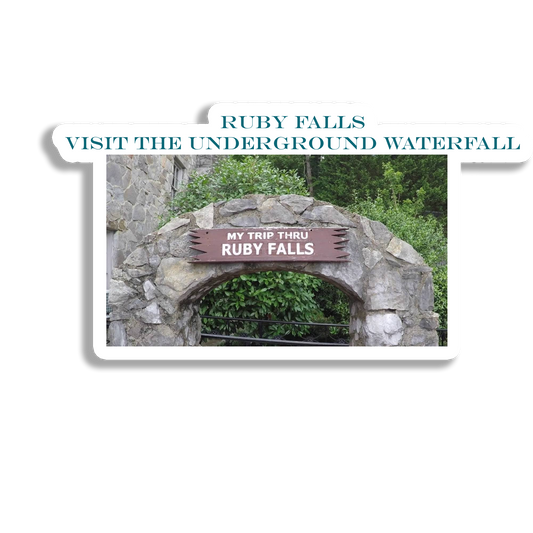 Ruby Falls  Souvenir Fridge Magnet