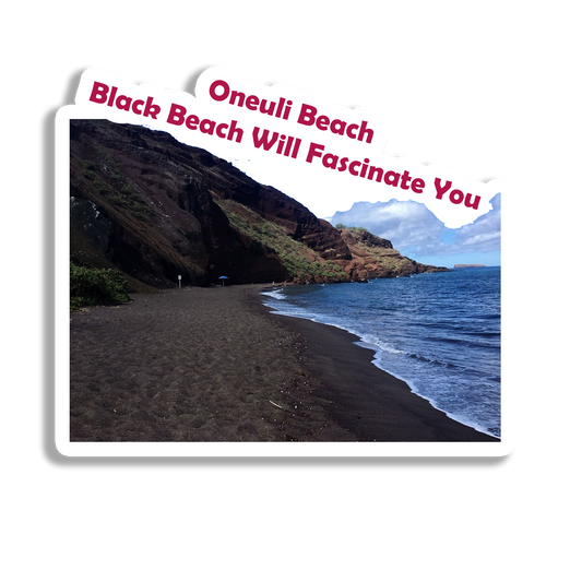 Oneuli Beach Souvenir Fridge Magnet