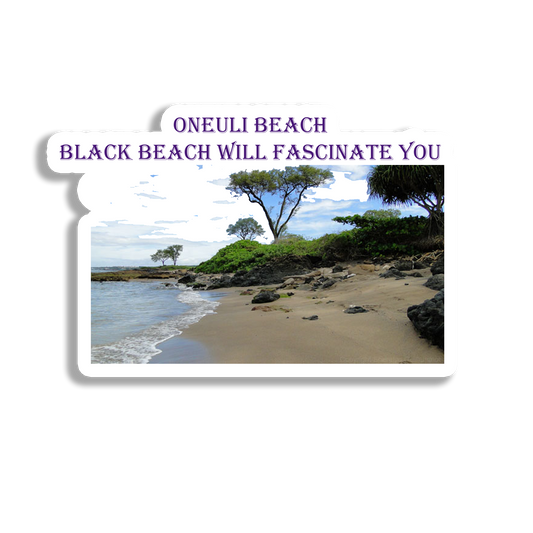 Oneuli Beach Beautiful  Souvenir Fridge Magnet