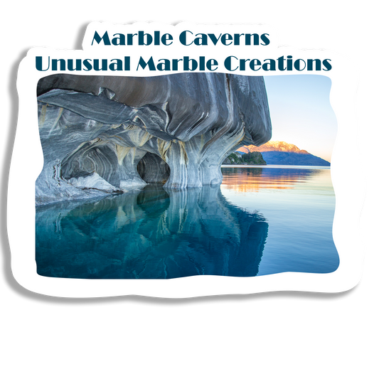 Marble Caverns Beauty Souvenir Fridge Magnet