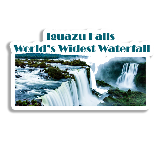 Lguazu Falls  Souvenir Fridge Magnet