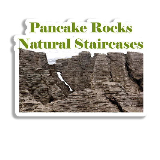 Pancake  Rocks  Souvenir Fridge Magnet