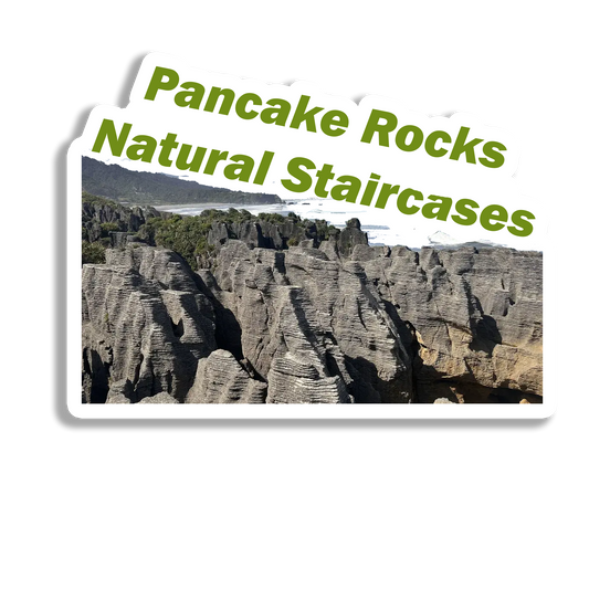 Pancake  Rocks Elegant  Souvenir Fridge Magnet
