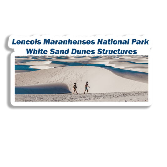 Lencois Maranhenses National Park Souvenir Fridge Magnet