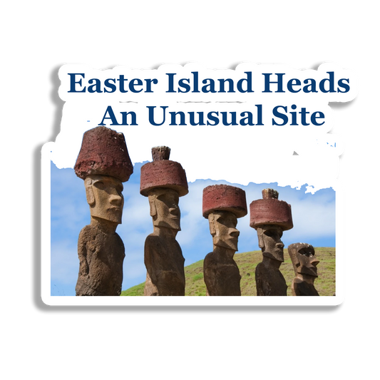 Easter Iceland Heads Scenery Souvenir Fridge Magnet