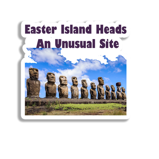 Easter Iceland Heads Scenic Souvenir Fridge Magnet
