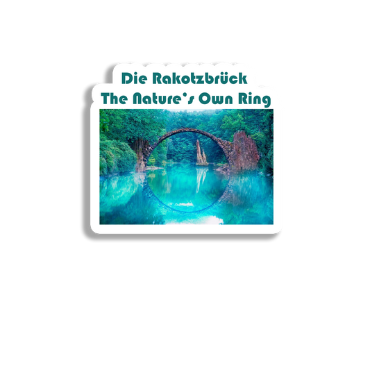 Die Rakotzbruck Beautiful Souvenir Fridge Magnet