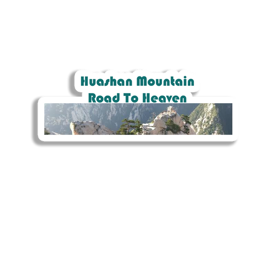 Huashan Mountain Souvenir Fridge Magnet
