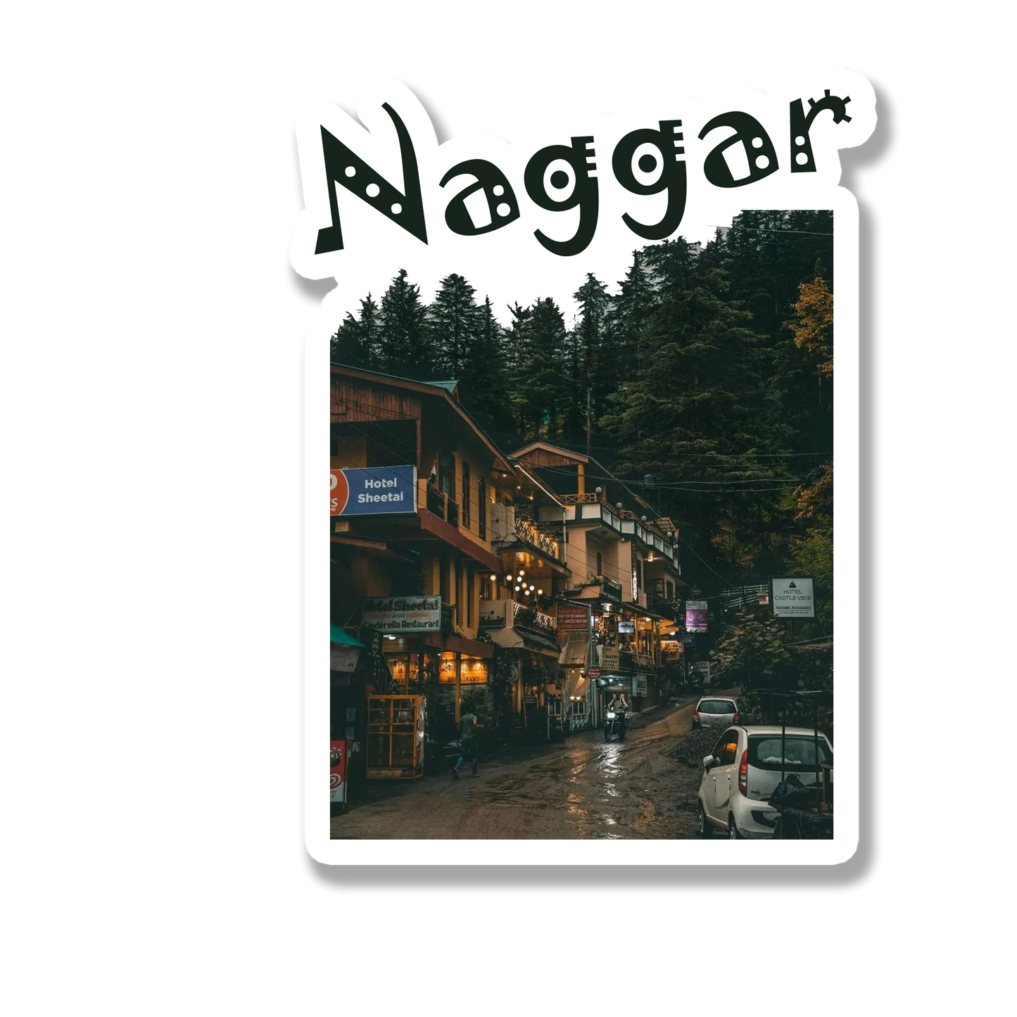 Naggar Souvenir Fridge Magnet
