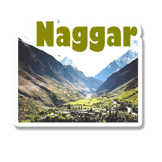 Naggar Scenery  Souvenir Fridge Magnet