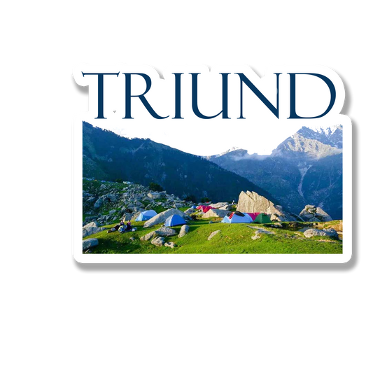 Triund Scenery  Souvenir Fridge Magnet
