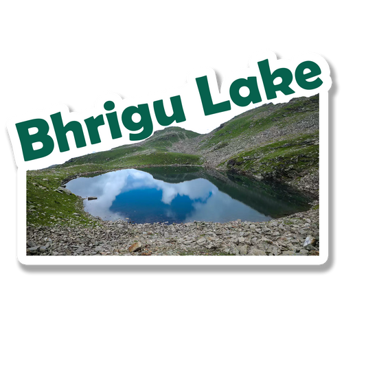 Bhrigu Lake Souvenir Fridge Magnet