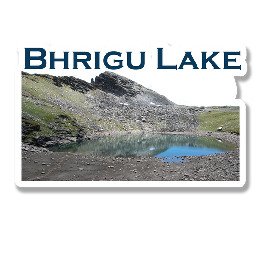 Bhrigu Lake Beauty Souvenir Fridge Magnet