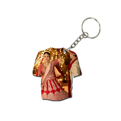 Personalized T Shirt Keychain: Add Your Own Photo