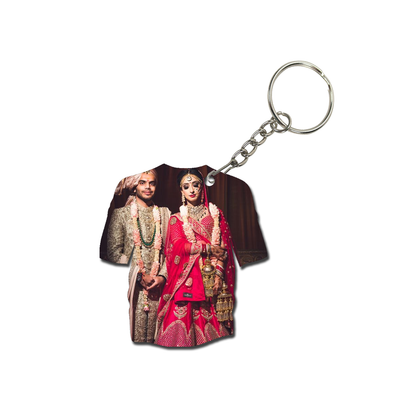 Personalized T Shirt Keychain: Add Your Own Photo