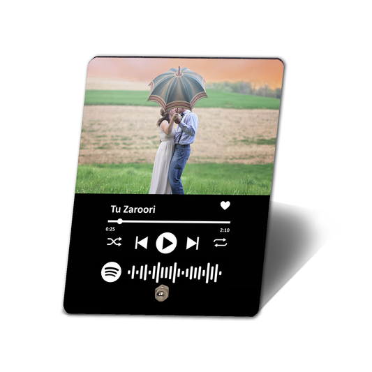 ShopTwiz Spotify Music Tu Zaroori Photo Stand (Scan Code to Dedicate Song)