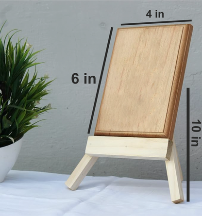 ShopTwiz Wooden Rectangle Sheet For Photo Frame stand